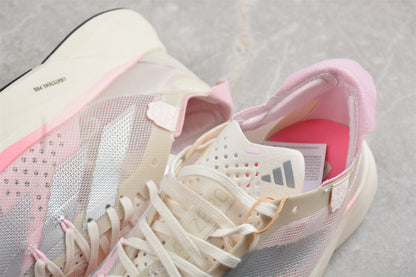 adidas Adizero Adios Pro 3 Chalk White Silver Metallic Clear Pink