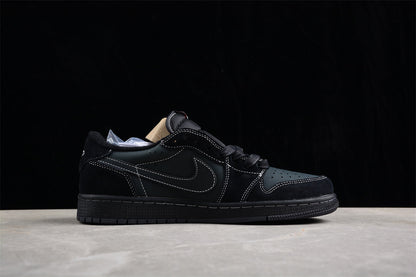 Travis Scott x Air Jordan 1 Low OG Triple Black