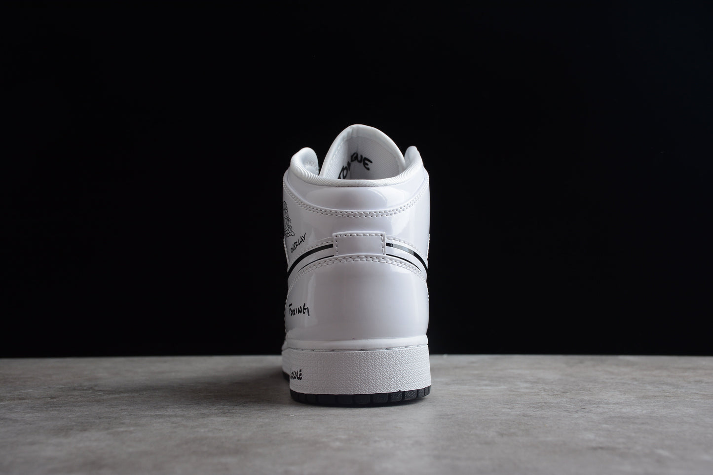 Nike Air Jordan 1 Mid GS 'Schematic'