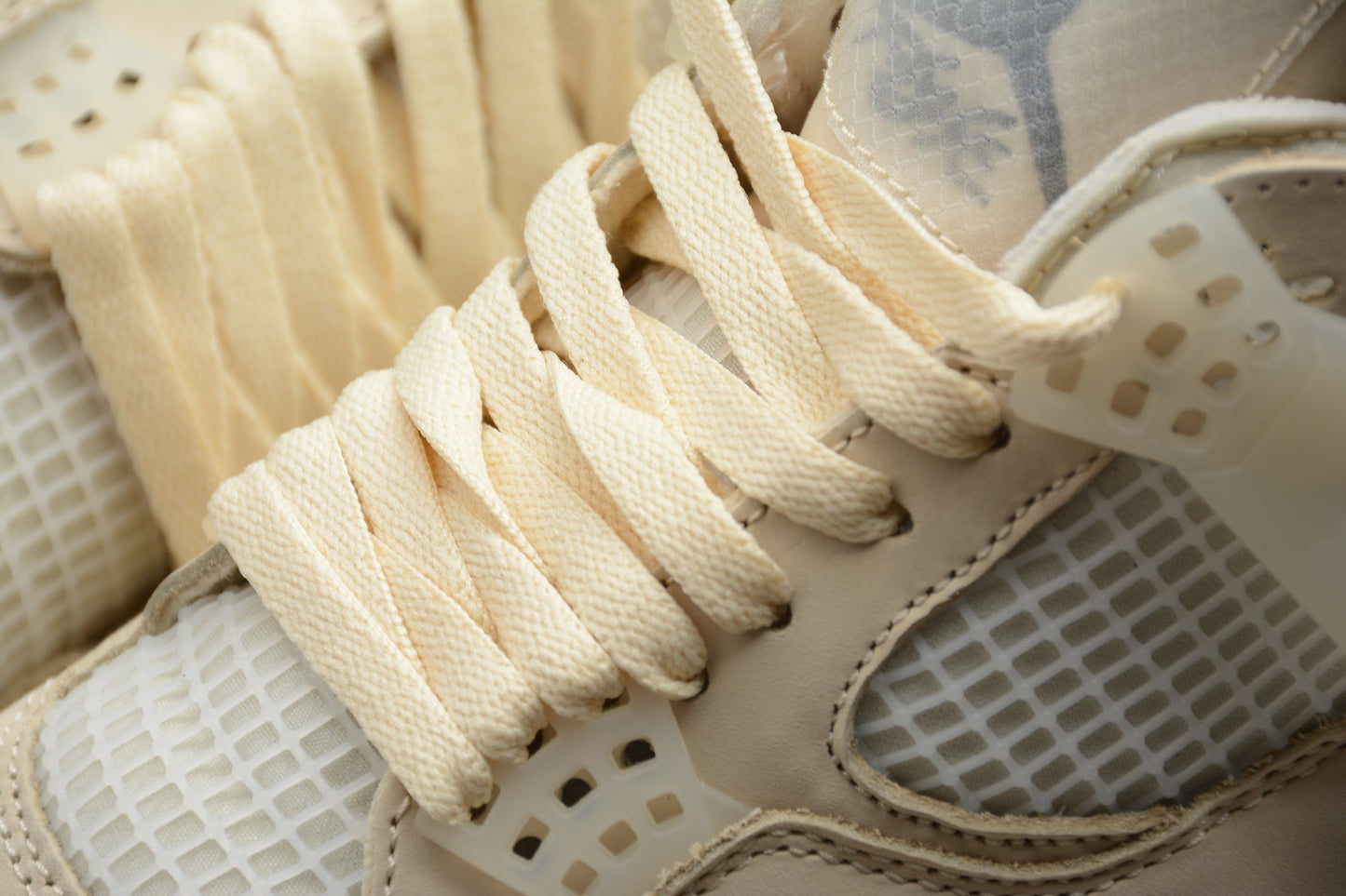 Off-White x Air Jordan 4 Retro SP "Sail"