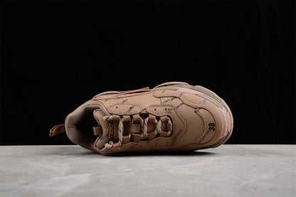 Balenciaga Triple S Brown Sneakers