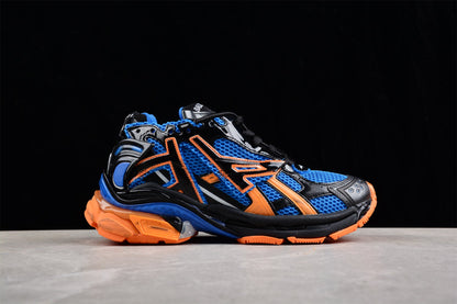 Balenciaga Runner Blue Orange Black Sneakers