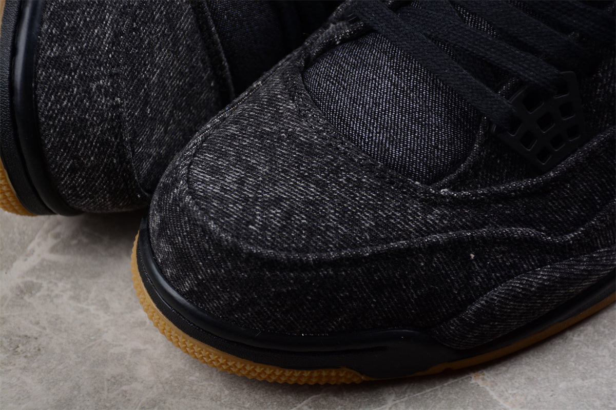 Levi’s x Air Jordan 4 Retro "Black Denim"