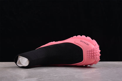 Moncler Trailgrip Sock Black Pink Sneakers