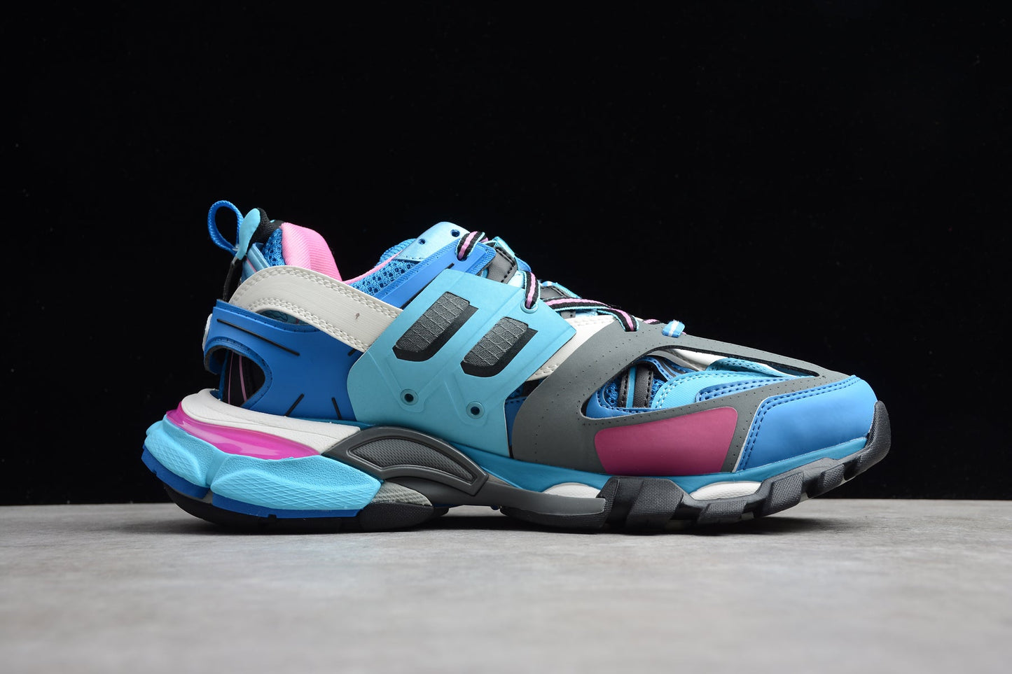Blue Track Runner Sneakers