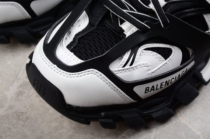 Balenciaga Track Mule White Black