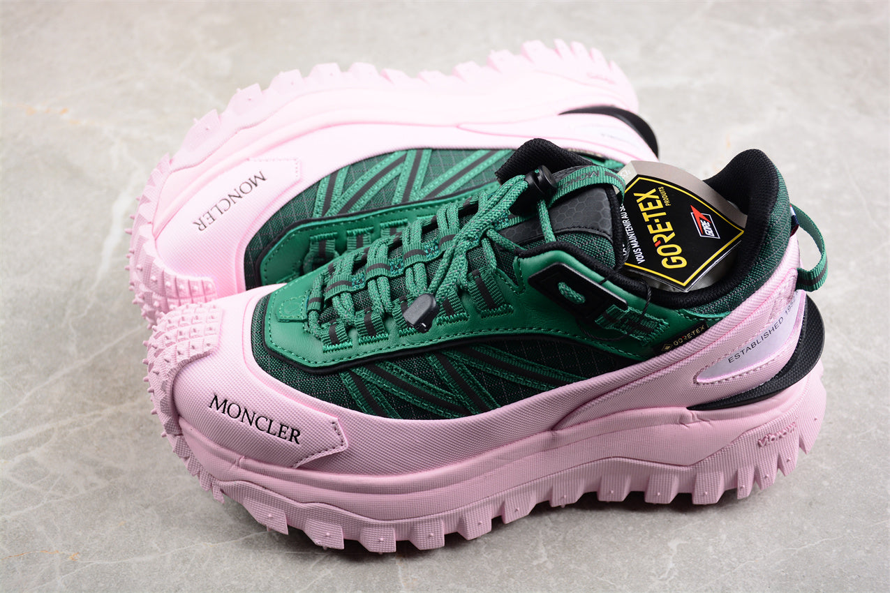 Moncler Trailgrip GTX Low 'Pink/Olive'
