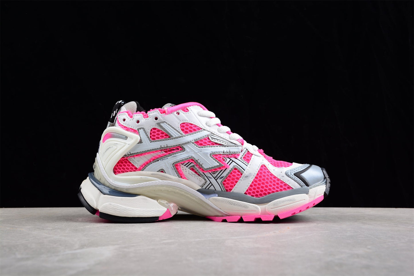 Balenciaga Runner White Neon Pink Women’s Sneakers
