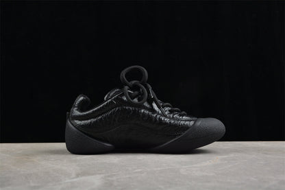 Alexander McQueen Flexion Black Leather Sneakers