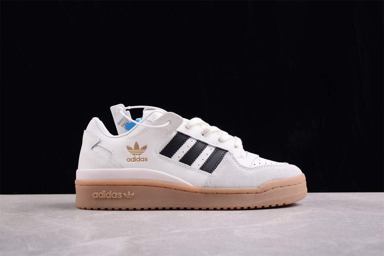 Adidas Forum 84 Low CL White Black Gum Sneakers