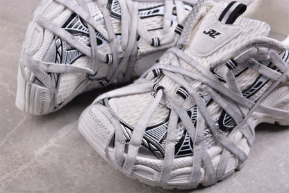 Balenciaga 3XL Extreme Lace White & Black
