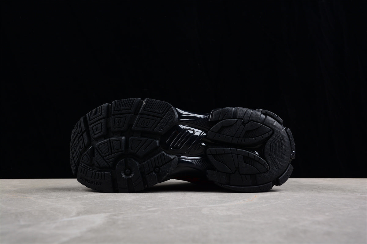 Balenciaga Runner Graffiti Black Red Sneakers