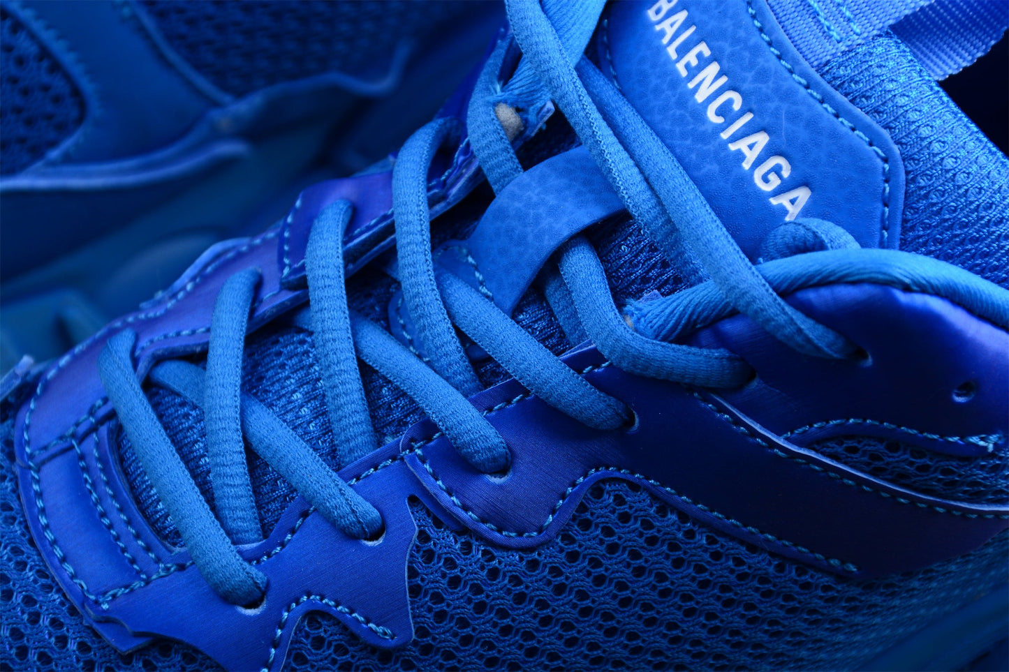Balenciaga Track 3 Blue Sneakers