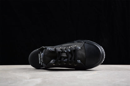 Balenciaga Canvas Low Mule Black