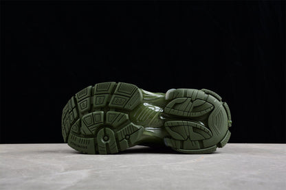 Balenciaga Runner Leather Free Khaki Sneakers