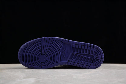 Nike Air Jordan 1 Mid Sky J Blueberry Light Purple Sneakers