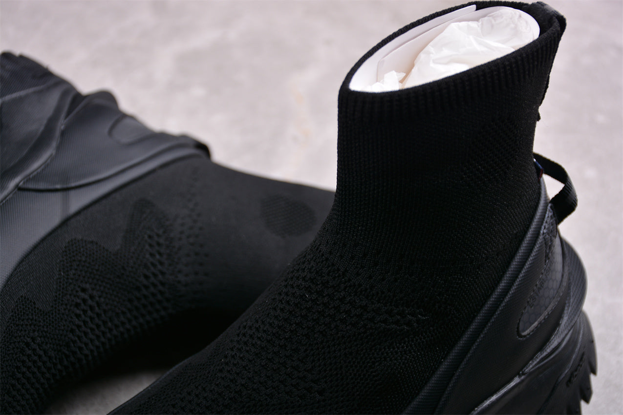 Moncler Trailgrip Sock Sneakers 'Black'