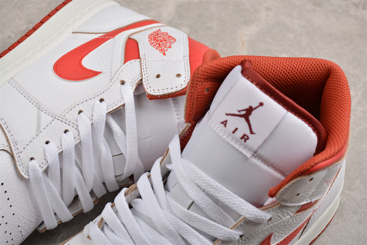 Nike Air Jordan 1 Mid "White Red Lobster"