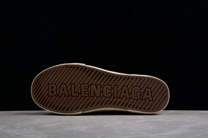 Balenciaga Paris Hi-Top Red White Sneakers