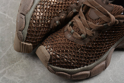 Balenciaga 3XL Fishnet Brown Sneakers