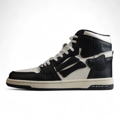 AMIRI Skel Top High White Black Sneakers