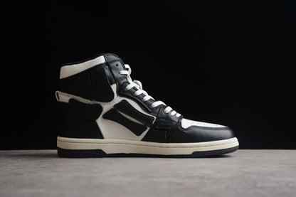 AMIRI Skel Top High White Black Sneakers
