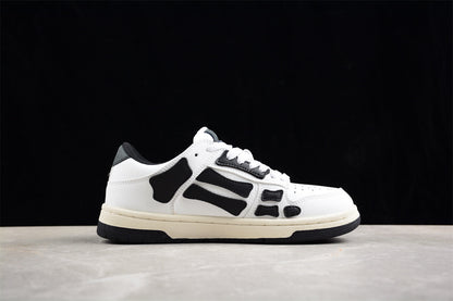 AMIRI Skel Top Low White Black Sneakers
