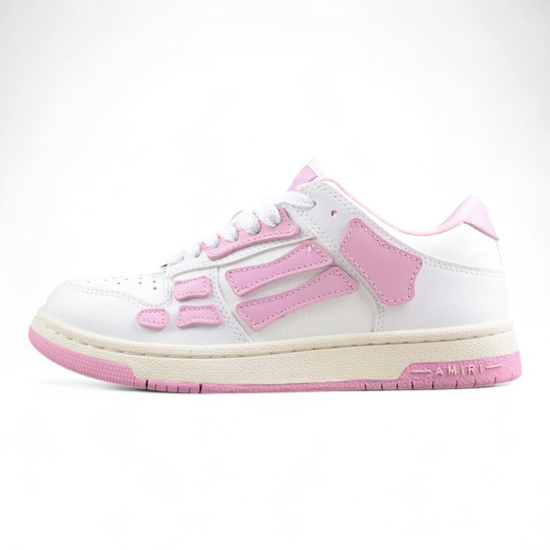 AMIRI Women's Skel Top Low 'White Pink'