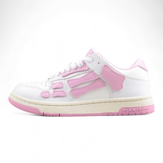 AMIRI Women's Skel Top Low 'White Pink'