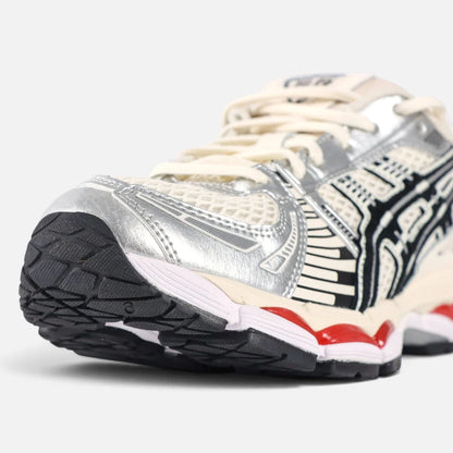 Lapstone & Hammer x ASICS GEL-Kayano 12.1 The Spark Cream Silver Sneakers