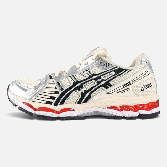 Lapstone & Hammer x ASICS GEL-Kayano 12.1 The Spark Cream Silver Sneakers