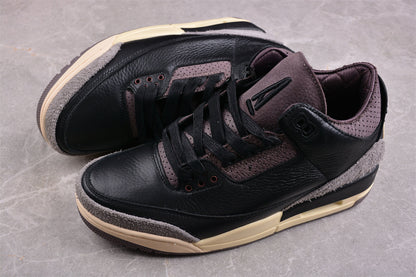 A Ma Maniére x Air Jordan 3 Retro Black Sneakers