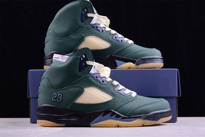 A Ma Maniére x Air Jordan 5 Green Sneakers (Women's)