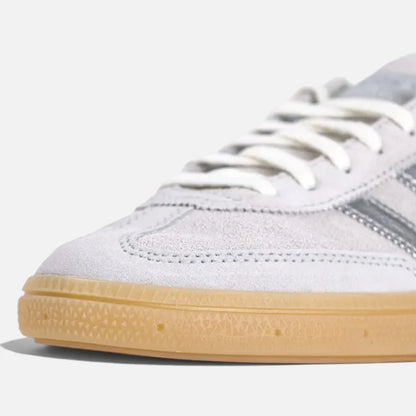 Adidas Handball Spezial Silver Metallic Gray Gum Sneakers