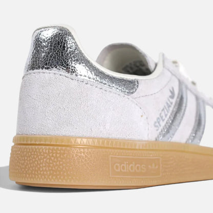 Adidas Handball Spezial Silver Metallic Gray Gum Sneakers