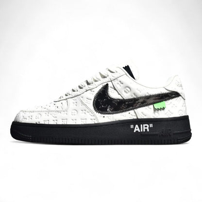 Nike Air Force 1 Black White Sneakers