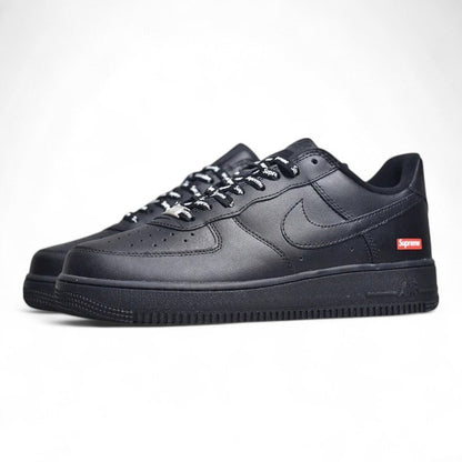 Nike Air Force 1 Low Supreme Black Sneakers