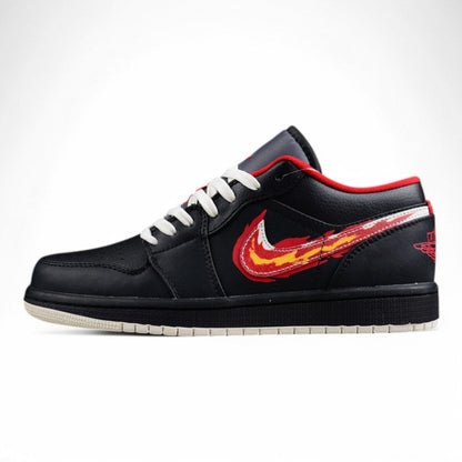 Air Jordan 1 Low Flaming Swoosh Sneakers