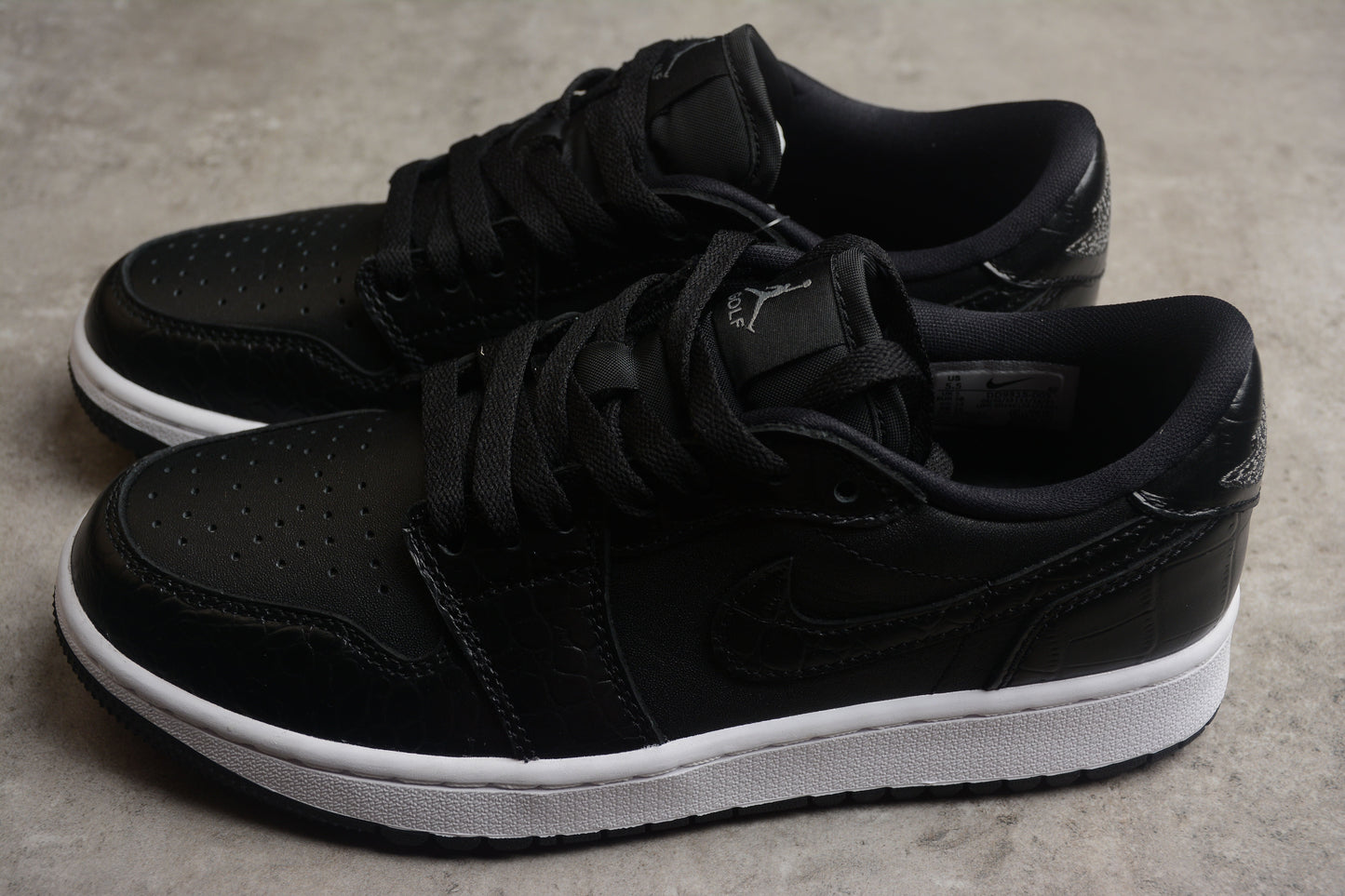 Air Jordan 1 Low Golf "Black Snake Pattern"