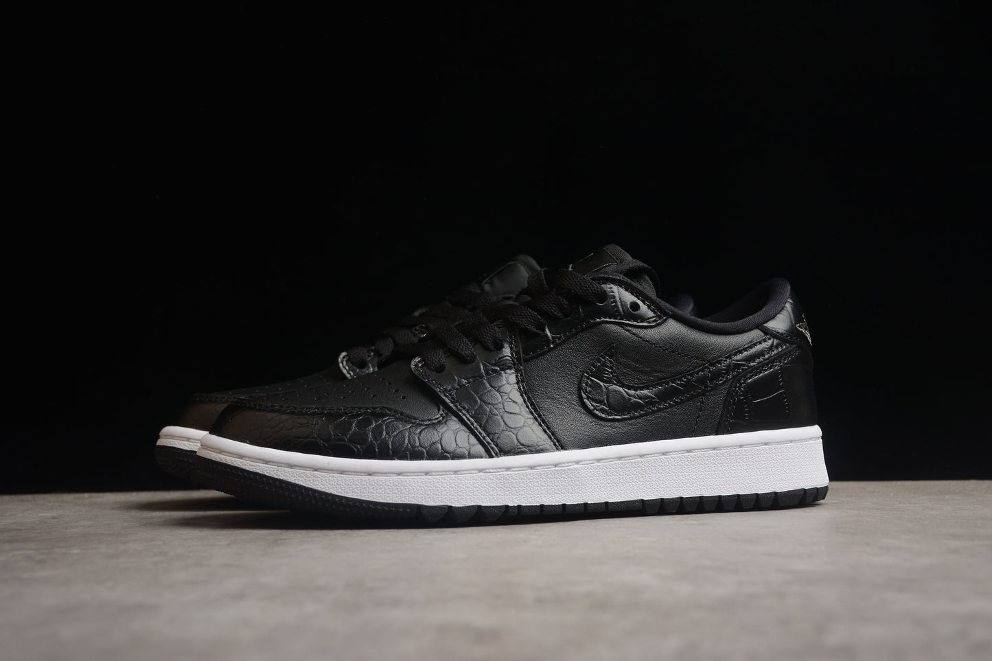 Air Jordan 1 Low Golf "Black Snake Pattern"