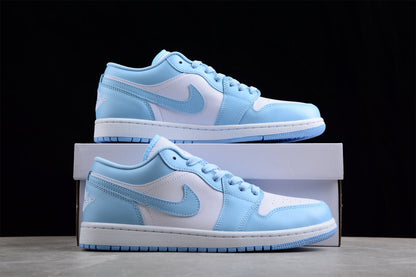 Air Jordan 1 Low Ice Blue Sneakers