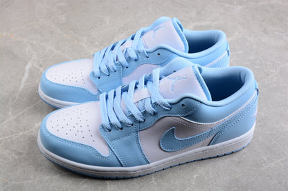 Air Jordan 1 Low Ice Blue Sneakers