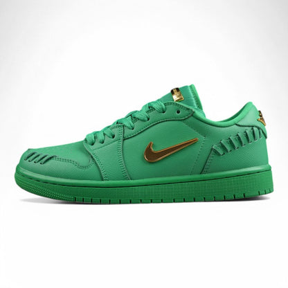 Air Jordan 1 Low Method of Make Green Sneakers