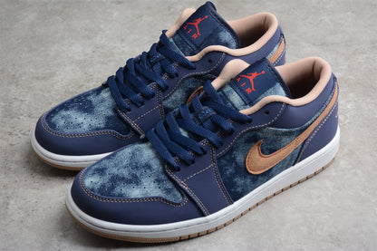Air Jordan 1 Low SE Denim Sneakers