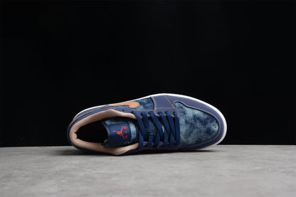 Air Jordan 1 Low SE Denim Sneakers
