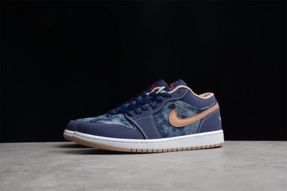 Air Jordan 1 Low SE Denim Sneakers