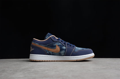 Air Jordan 1 Low SE Denim Sneakers