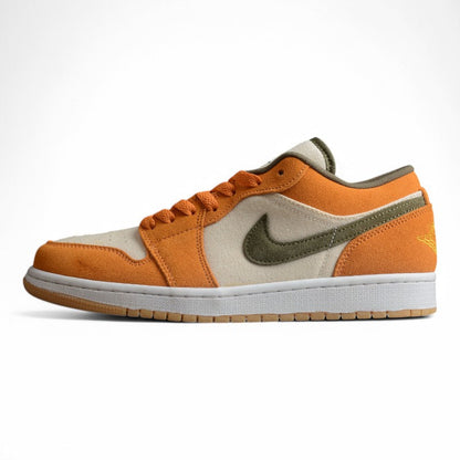 Nike Air Jordan 1 Low SE Light Curry Sneakers
