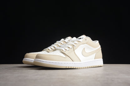 Air Jordan 1 Low SE Sail Rattan Sneakers