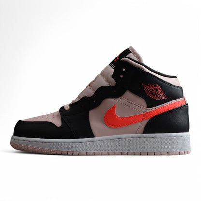 Air Jordan 1 Mid Black Atmosphere Sneakers